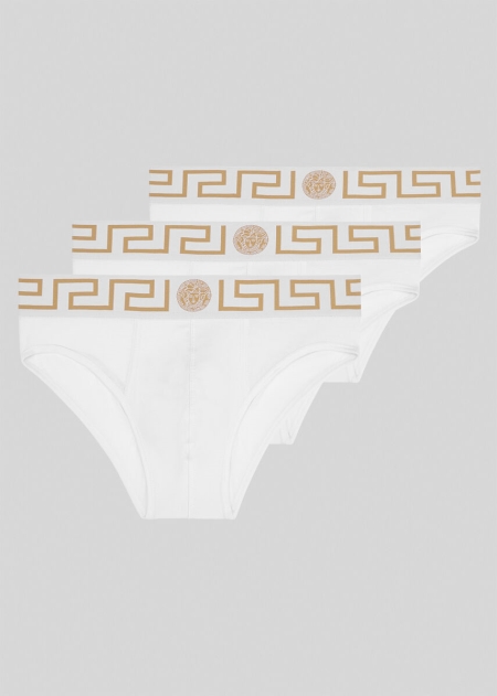 Chiloti Versace Versace Greca Border Tripac Barbati | OZDKIPJ-75